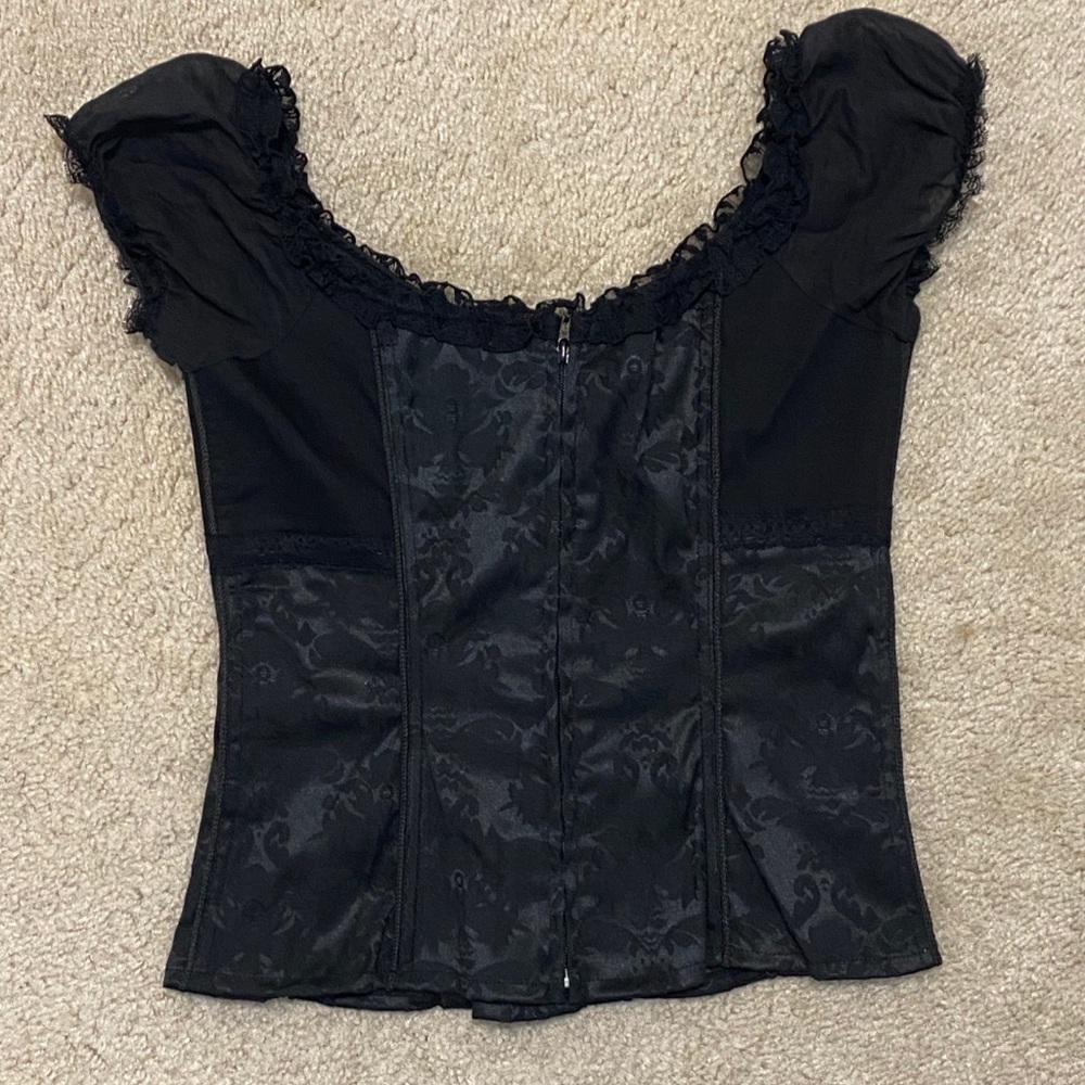 Tripp Brocade Corset Size M - Picture 3 of 4